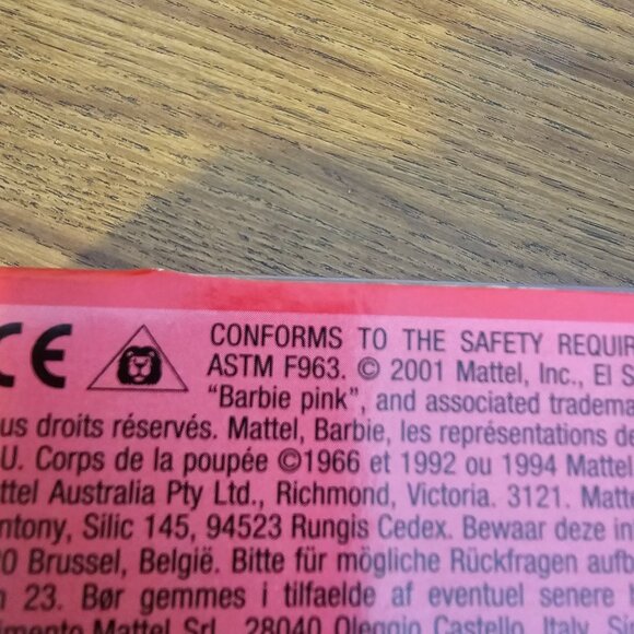 Vintage 2001 Holiday Barbie NIB Holiday Excitement - Picture 2 of 2